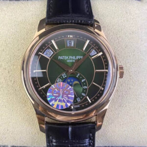 Patek Philippe Complications 5205R-011 GR Factory V2 Leather Strap JF Replica Watches - JF Replica