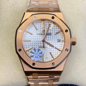 Audemars Piguet Royal Oak 15450OR.OO.1256OR.01 JF Factory Rose Gold Strap JF Replica Watches - JF Replica