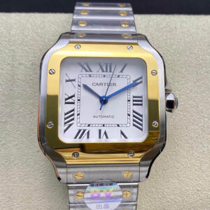 Cartier De Santos W2SA0016 35MM BV Factory Stainless Steel Strap JF Replica Watches - JF Replica