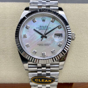 Rolex Datejust M126334-0020 Clean Factory Diamond Dial JF Replica Watches - JF Replica