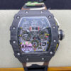 Richard Mille RM-011 KV Factory V2 Carbon Fiber Case JF Replica Watches - JF Replica