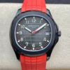 Patek Philippe Aquanaut PP5167 ZF Factory DLC Rubber Strap JF Replica Watches - JF Replica