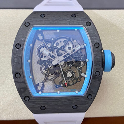 Richard Mille RM-055 BBR Factory Carbon Fiber Case JF Replica Watches - JF Replica