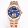 Vacheron Constantin Overseas Tourbillon 6000V/110R-B733 BBR Factory Stainless Steel Strap JF Replica Watches - JF Replica