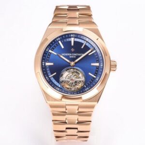Vacheron Constantin Overseas Tourbillon 6000V/110R-B733 BBR Factory Stainless Steel Strap JF Replica Watches - JF Replica