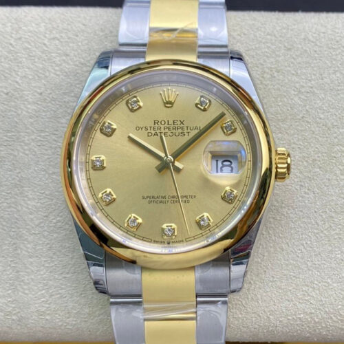 Rolex Datejust M126203-0018 EW Factory Champagne Dial JF Replica Watches - JF Replica