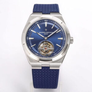 Vacheron Constantin Overseas Tourbillon 6000V/110A-B544 BBR Factory Silver Bezel JF Replica Watches - JF Replica