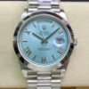Rolex Day Date M228206-0044 EW Factory Silver Stainless Steel Strap JF Replica Watches - JF Replica