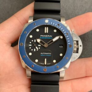 Panerai Submersible PAM01209 VS Factory Blue Ceramic Bezel JF Replica Watches - JF Replica