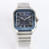 Cartier Santos GF Factory Blue Bezel JF Replica Watches - JF Replica