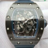 Richard Mille RM055 KV Factory Dark Blue Rubber Strap JF Replica Watches - JF Replica