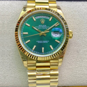 Rolex Day Date 118238 EW Factory Yellow Gold Strap JF Replica Watches - JF Replica