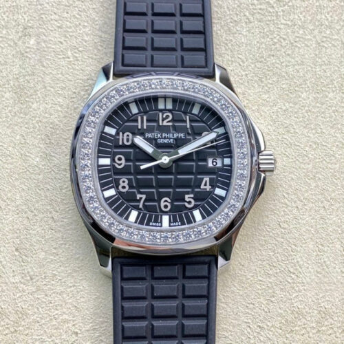 Patek Philippe Aquanaut 5067A-001 Quartz Movement PPF Factory Stainless Steel Bezel JF Replica Watches - JF Replica