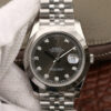 Rolex Datejust M126300 EW Factory Grey Diamond Dial JF Replica Watches - JF Replica