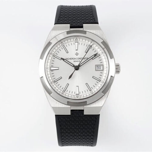 Vacheron Constantin Overseas 4500V PPF Factory Black Strap JF Replica Watches - JF Replica