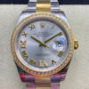 Rolex Datejust M126283RBR-0018 EW Factory Silver Strap JF Replica Watches - JF Replica