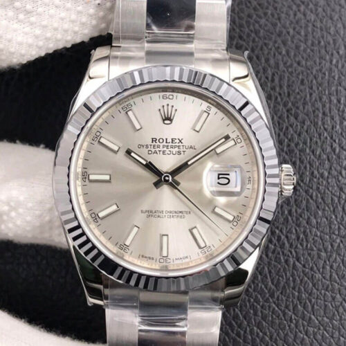 Rolex Datejust M126334-0003 VS Factory Stainless Steel Strap JF Replica Watches - JF Replica