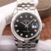 Rolex Datejust M126234-0027 EW Factory Black Diamond Dial JF Replica Watches - JF Replica