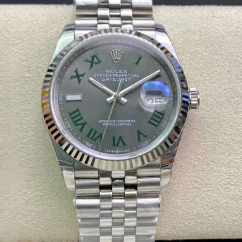 Rolex Datejust M126234-0045 36MM EW Factory Stainless Steel Strap JF Replica Watches - JF Replica