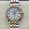Rolex Datejust M278381RBR-0026 31MM EW Factory Diamond Dial JF Replica Watches - JF Replica