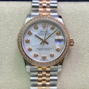Rolex Datejust M278381RBR-0026 31MM EW Factory Diamond Dial JF Replica Watches - JF Replica