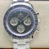 Omega Speedmaster OM Factory Stainless Steel Strap JF Replica Watches - JF Replica