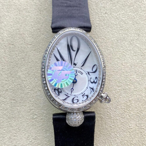 Breguet Reine De Naples 8928BB/5W/944/DD0D3L ZF Factory Diamond-Set Bezel JF Replica Watches - JF Replica