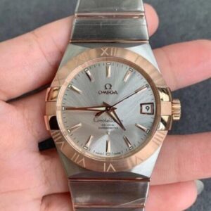 Omega Constellation 123.20.38.21.02.001 VS Factory Silvery Stainless Steel JF Replica Watches - JF Replica