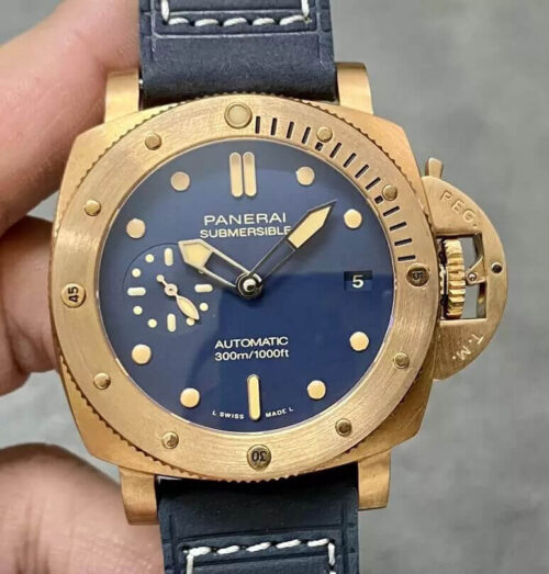 Panerai Submersible PAM01232 VS Factory Blue Strap Replica Watch