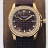 Patek Philippe Aquanaut 5067A Quartz Movement PPF Factory Rose Gold Diamond JF Replica Watches - JF Replica