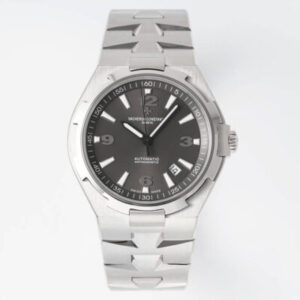 Vacheron Constantin Overseas 47040 PPF Factory Silver Stainless Steel Gray Dial JF Replica Watches - JF Replica