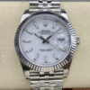 Rolex Datejust M126334-0010 VS Factory White Dial Stainless Steel Strap JF Replica Watches - JF Replica