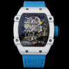 Richard Mille RM27-02 Rafael Nadal Tourbillon RM Factory Blue Fabric Strap JF Replica Watches - JF Replica