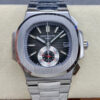 Patek Philippe Nautilus 5980/1A-014 PPF Factory Black Dial Stainless Steel Strap JF Replica Watches - JF Replica