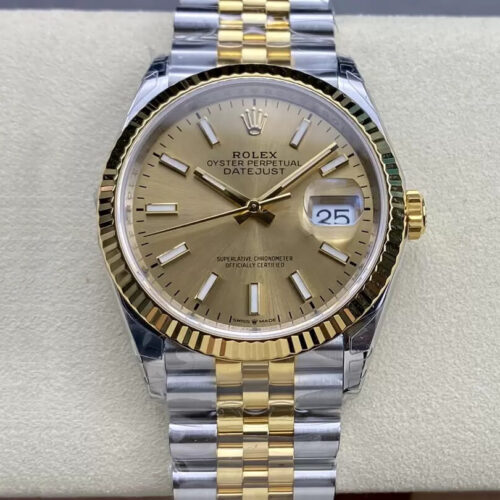 Rolex Datejust M126233-0015 VS Factory Silver Strap JF Replica Watches - JF Replica
