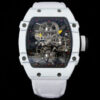 Richard Mille RM27-02 Rafael Nadal Tourbillon RM Factory White Fabric Strap JF Replica Watches - JF Replica