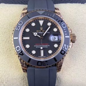 Rolex Yacht Master M126655-0002 40MM VS Factory Black Rubber Strap JF Replica Watches - JF Replica