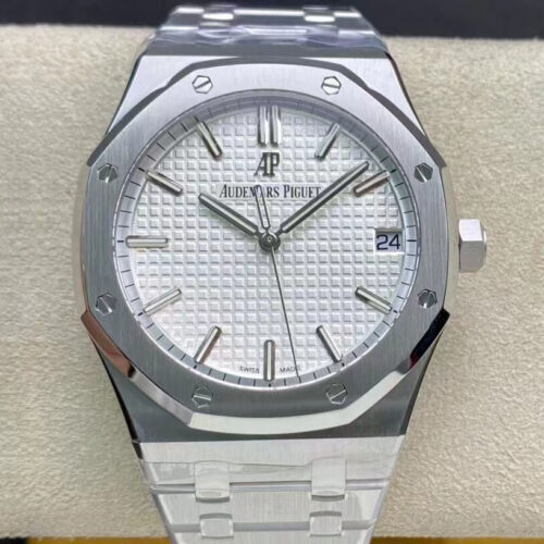 Audemars Piguet Royal Oak 15500ST.OO.1220ST.04 ZF Factory V2 Version Silver Strap JF Replica Watches - JF Replica