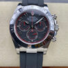 Rolex Cosmograph Daytona 116509 Clean Factory Black Rubber Strap JF Replica Watches - JF Replica