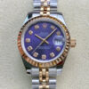 Rolex Datejust M279171-0015 28MM BP Factory Purple Diamond Dial JF Replica Watches - JF Replica