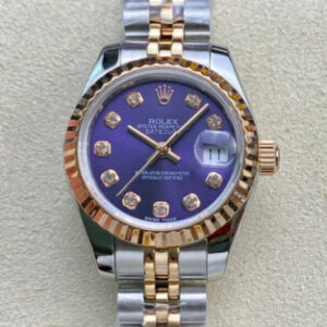 Rolex Datejust M279171-0015 28MM BP Factory Purple Diamond Dial JF Replica Watches - JF Replica