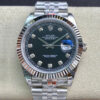 Rolex Datejust M126334-0012 GM Factory Black Diamond Dial JF Replica Watches - JF Replica
