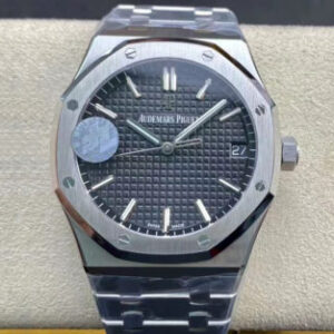 Audemars Piguet Royal Oak 15500ST.OO.1220ST.03 ZF Factory V2 Version Black Dial Titanium Case JF Replica Watches - JF Replica