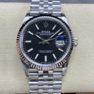 Rolex Datejust M126234-0015 36MM VS Factory Black Dial Stainless Steel Strap JF Replica Watches - JF Replica
