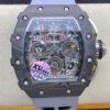 Richard Mille RM-011 KV Factory Rubber Strap JF Replica Watches - JF Replica