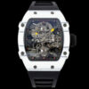 Richard Mille RM27-02 Rafael Nadal Tourbillon RM Factory Silver Titanium Bezel JF Replica Watches - JF Replica