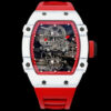 Richard Mille RM27-02 Rafael Nadal Tourbillon RM Factory Rubber Red Strap JF Replica Watches - JF Replica