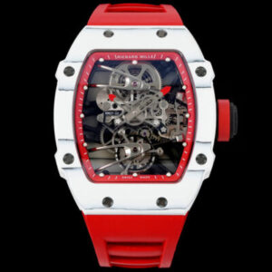 Richard Mille RM27-02 Rafael Nadal Tourbillon RM Factory Rubber Red Strap JF Replica Watches - JF Replica