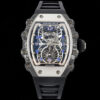 Richard Mille RM21-01 RM Factory Tourbillon Skeleton Dial Rubber Strap JF Replica Watches - JF Replica