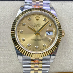 Rolex Datejust M126333-0012 GM Factory Yellow Gold Diamond JF Replica Watches - JF Replica